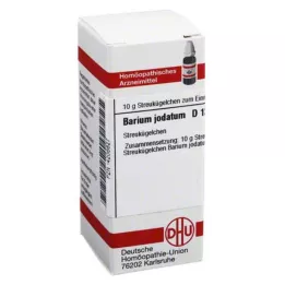 BARIUM JODATUM D 12 globula, 10 g