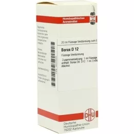 BORAX D 12 Razrjeđenje, 20 ml