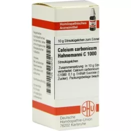 CALCIUM CARBONICUM Hahnemanni C 1000 globula, 10 g