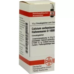 CALCIUM CARBONICUM Hahnemanni D 1000 globula, 10 g