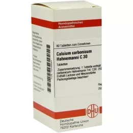 CALCIUM CARBONICUM Hahnemanni C 30 tableta, 80 kom