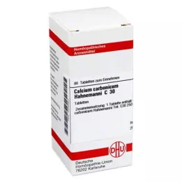 CALCIUM CARBONICUM Hahnemanni C 30 tableta, 80 kom