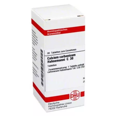 DHU Calcium carbonicum C 30 tableta, 80 kom