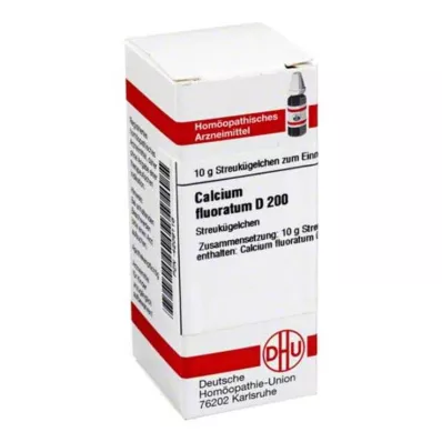 DHU Calcium fluoratum D 200 globula, 10 g DHU Calcium fluoratum D 200 globula, 10 g