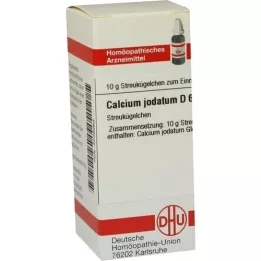 CALCIUM JODATUM D 6 globula, 10 g