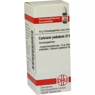 CALCIUM JODATUM D 6 globula, 10 g