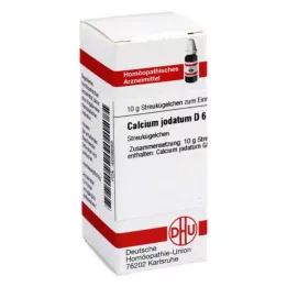 CALCIUM JODATUM D 6 globula, 10 g