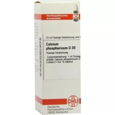 CALCIUM PHOSPHORICUM D 30 razrjeđenje, 20 ml