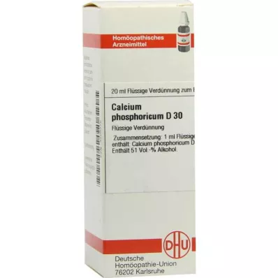 DHU Calcium phosphoricum D 30 razrjeđenje, 20 ml