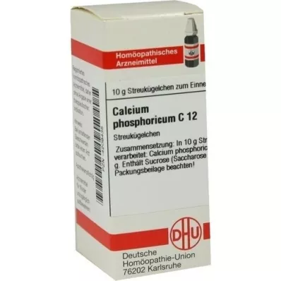 CALCIUM PHOSPHORICUM C 12 globula, 10 g