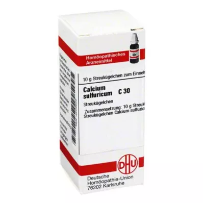 CALCIUM SULFURICUM C 30 globula, 10 g