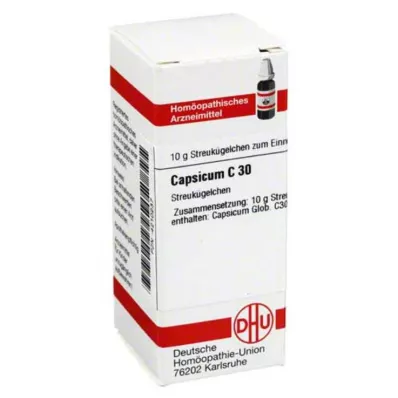 DHU Capsicum C 30 globula, 10 g DHU Capsicum C 30 globula, 10 g