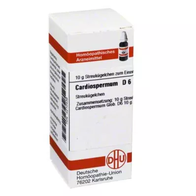 CARDIOSPERMUM D 6 globula, 10 g CARDIOSPERMUM D 6 globula, 10 g