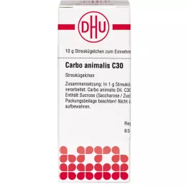 CARBO ANIMALIS C 30 globula, 10 g