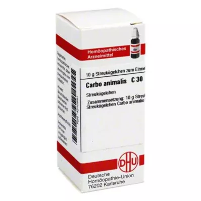 CARBO ANIMALIS C 30 globula, 10 g CARBO ANIMALIS C 30 globula, 10 g