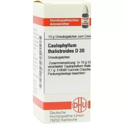 CAULOPHYLLUM THALICTROIDES D 30 globula, 10 g
