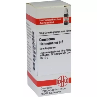 CAUSTICUM HAHNEMANNI C 6 globula, 10 g