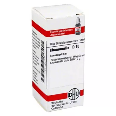 DHU Chamomilla D 10 globula, 10 g