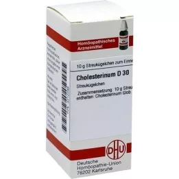 CHOLESTERINUM D 30 globula, 10 g