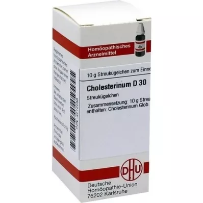 CHOLESTERINUM D 30 globula, 10 g