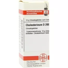 CHOLESTERINUM D 200 globula, 10 g