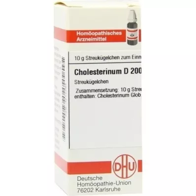 CHOLESTERINUM D 200 globula, 10 g