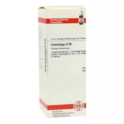 CIMICIFUGA D 30 razrjeđenje, 50 ml