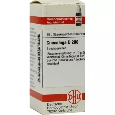 CIMICIFUGA D 200 globula, 10 g
