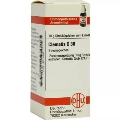 CLEMATIS D 30 globula, 10 g