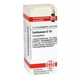 CORTISONUM D 10 globula, 10 g
