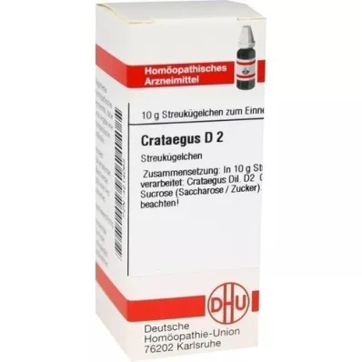 CRATAEGUS D 2 globule, 10 g