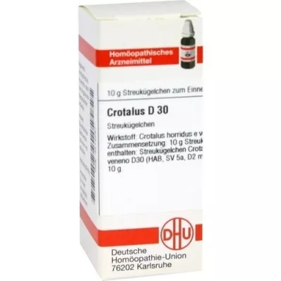 CROTALUS D 30 globula, 10 g