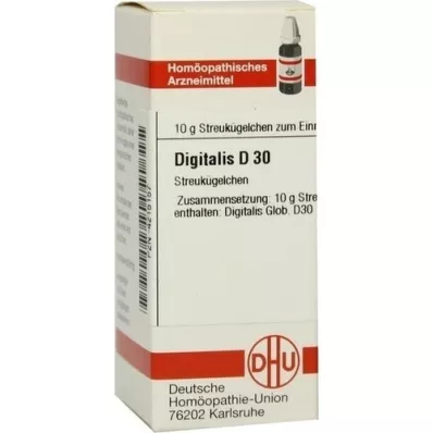 DIGITALIS D 30 globula, 10 g