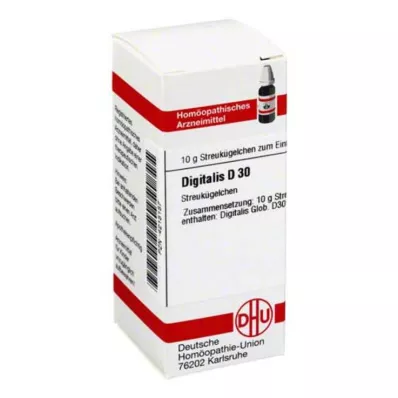DIGITALIS D 30 globula, 10 g