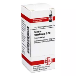 FERRUM METALLICUM D 30 globula, 10 g