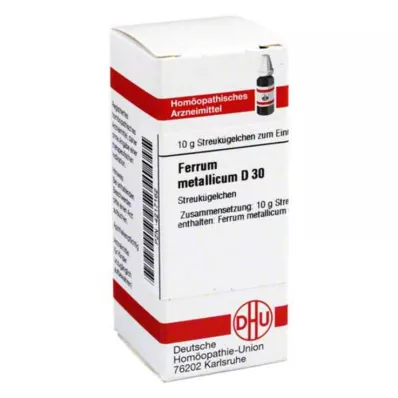 FERRUM METALLICUM D 30 globula, 10 g