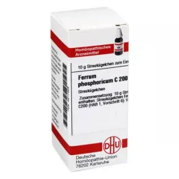 FERRUM PHOSPHORICUM C 200 globule, 10 g
