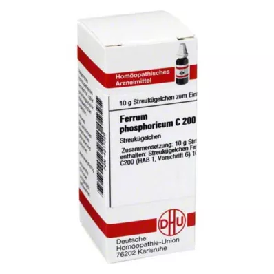 FERRUM PHOSPHORICUM C 200 globule, 10 g