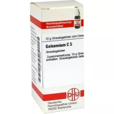 GELSEMIUM C 5 globula, 10 g