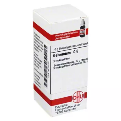 GELSEMIUM C 6 globula, 10 g