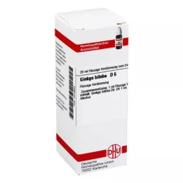 GINKGO BILOBA D 6 Razrjeđenje, 20 ml