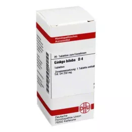 GINKGO BILOBA D 4 tablete, 80 kom