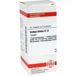 GINKGO BILOBA D 6 tableta, 80 kom