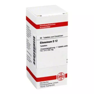 DHU Glonoinum D 12 tableta, 80 kom