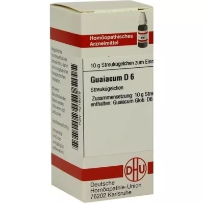 GUAIACUM D 6 globula, 10 g