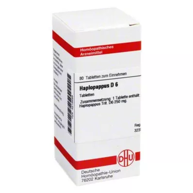 HAPLOPAPPUS D 6 tableta, 80 kom HAPLOPAPPUS D 6 tableta, 80 kom