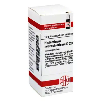 HISTAMINUM hidrokloric D 200 globula, 10 g