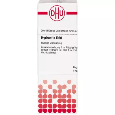 HYDRASTIS D 60 Razrjeđenje, 20 ml