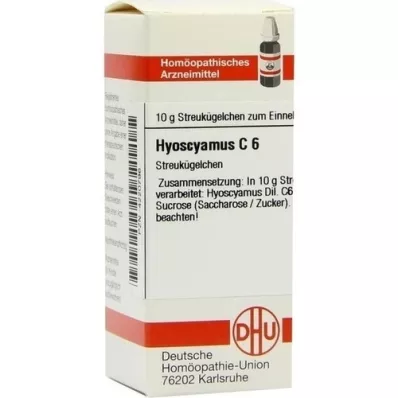 HYOSCYAMUS C 6 globula, 10 g