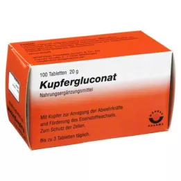KUPFERGLUCONAT Tablete, 100 kom